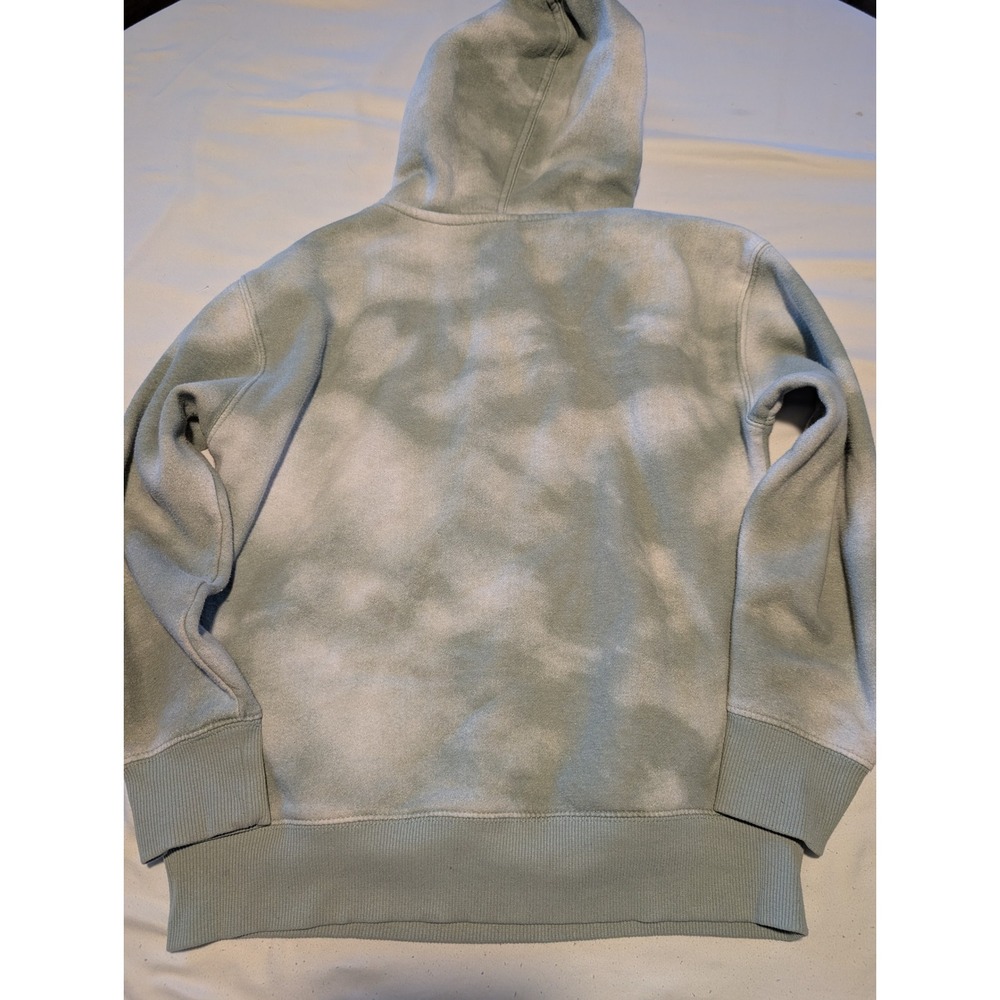 Charlie & Scout Kids Cloud Wash Tie Dye Hoodie Sage Green Pullover Size M 10/12 - Picture 2 of 4